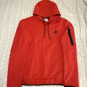 Nike Men's Vibrant Red Hooded Jacket